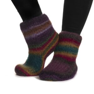 Viking Snorre Collection Naturgarn - 656 multi lilla/jade