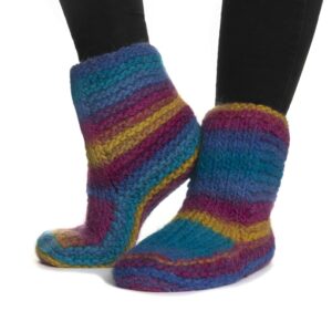 Viking Snorre Collection Naturgarn - 630 multi turkis/gul