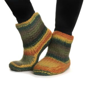 Viking Snorre Collection Naturgarn - 634 multi grønn/gul