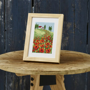 Broderisett - valmuer