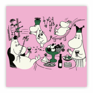 Servietter Mummi 80år