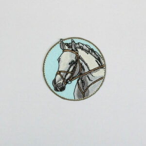Strykemerke - hest rund