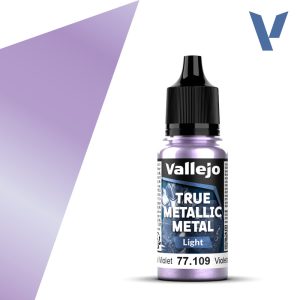 Vallejo True Metallic Metal - Celestial Violet, light