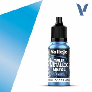 Vallejo True Metallic Metal - Sapphire Blue, light