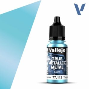 Vallejo True Metallic Metal - Hydra Turquoise, light