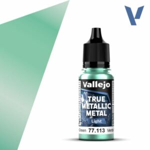 Vallejo True Metallic Metal - Beetle Green, light