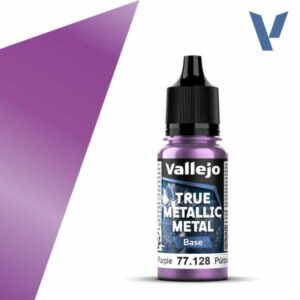 Vallejo True Metallic Metal - Amethyst Purple, Base