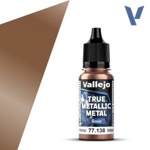 Vallejo True Metallic Metal - Rusty Metal, Base
