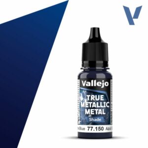 Vallejo True Metallic Metal - Ultramarine Blue, shade