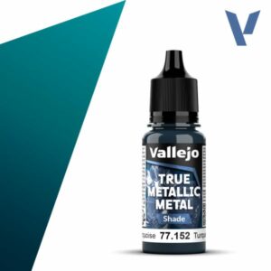 Vallejo True Metallic Metal - Hydra Turquoise, Shade