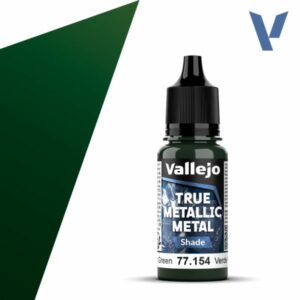 Vallejo True Metallic Metal - Dusken Green, Shade
