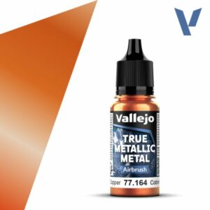 Vallejo True Metallic Metal - Ancient Copper, Airbrush