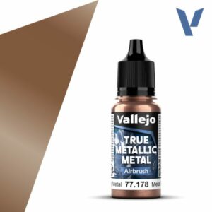 Vallejo True Metallic Metal - Rusty Metal, Airbrush