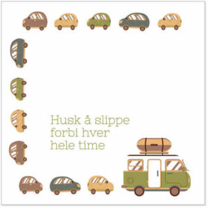 Serviett Slippe forbi..time