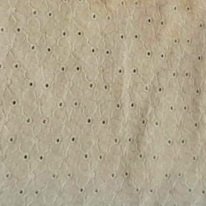 Cotton embroidery - green