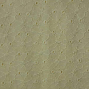 Cotton embroidery - yellow