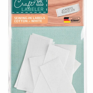 Craft labeler stoff label 20x50mm 40stk