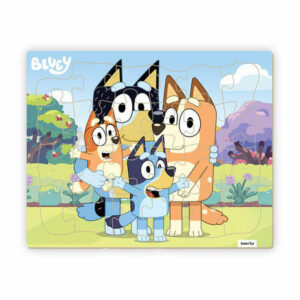 Bluey Rammepuslespill - Familien