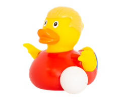 Badeand, fotballstjerne rød