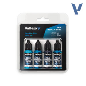 Vallejo True Metallic Metal Set - Sapphire Blue