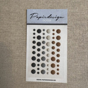 Dotter - grå/sort, matt