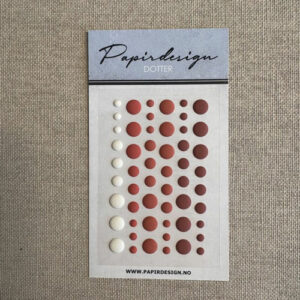 Dotter - vintage rød