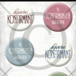 Buttons - Konfirmant