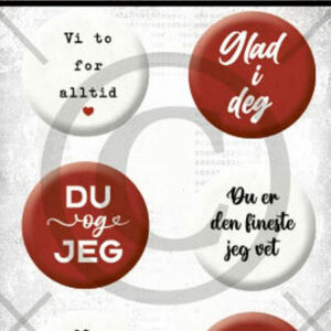 Buttons - glad i deg