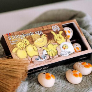 Fryda marsipan. 8 frittgående egg 120g