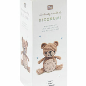 Ricorumi Mini Easy Crochet Kit "Teddy"