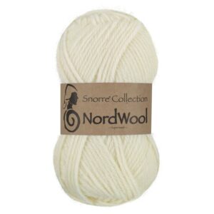 Viking Snorre Collection Nordwool Superwash - 100 hvit
