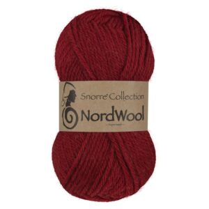 Viking Snorre Collection Nordwool Superwash - 161 mørk burgunder