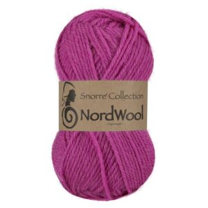 Viking Snorre Collection Nordwool Superwash - 174 mørk rosa