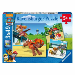 Puslespill 3x49 brikker - Paw Patrol