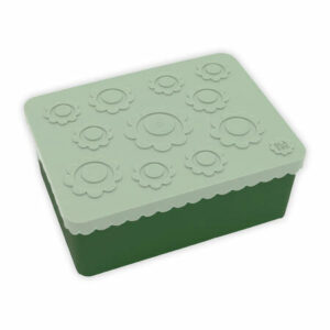 Blafre matboks i plast treroms - Blomst