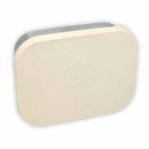 Blafre stålmatboks tre rom - Beige