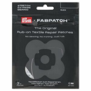 Prym x FabPatch Reparasjonslapp REPAIR KIT – Sort – 3stk