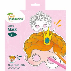 My Mandarine Graffy Mask – Girl