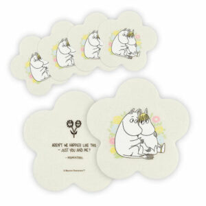 Mummi Glassbrikker - Blomster 4pk