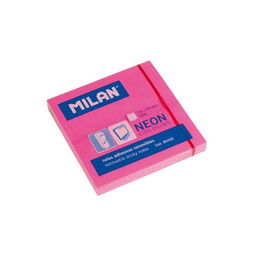 Sticky Notes Milan rosa 76x76mm