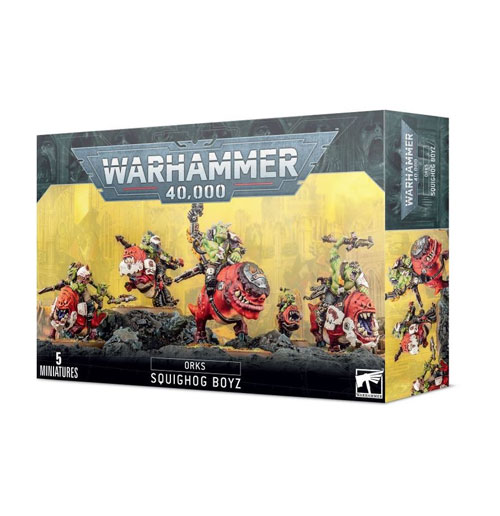 Warhammer 40.000 - Orks Squighog boyz