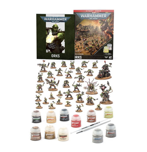 Warhammer 40.000 - getting started with Orks