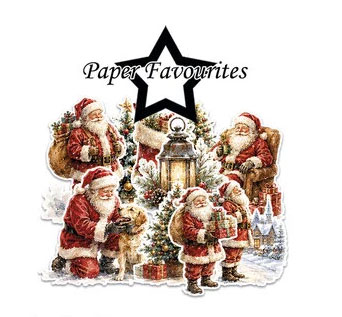 Paper Favourites Die-Cuts A7 Santa Claus
