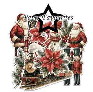 Paper Favourites Die-Cuts A7 Traditional Christmas