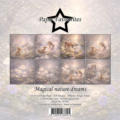 Paper Favourites Magical Nature Dreams 6x6 Inch Paper Pack