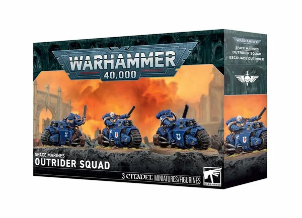 Warhammer 40.000 - Space Marines Outrider Squad