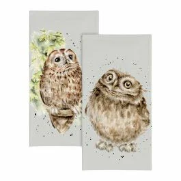 Wrendale Papirlommetørkle, Ugle - Round Owl